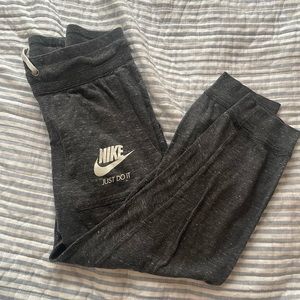 Dark Grey Nike Capris